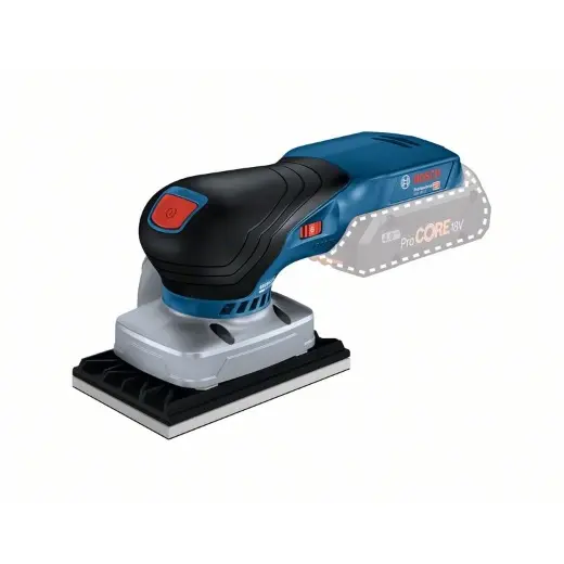 Bosch GSS 18V-13 PROFESSIONAL Lijadora rotorbital 1000 RPM 2000 OPM Negro, Azul, Rojo - 1