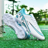 Nuevos Zapatos De Fútbol Ultraligeros Para Hombres Con Suela De Goma Respirables Y Microfibra Botas De Fútbol De Interior Con Tornillo Largo Entrenamiento Deportes Y Moda - details 27