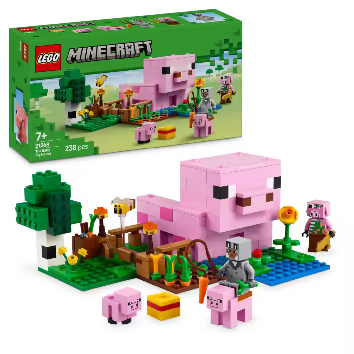LA CASA-CERDO BEBÉ - LEGO MINECRAFT 21268 - 1