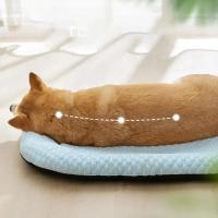 Cama De Verano Para Perro Y Gato Almohadilla De Descanso Para Pupusas Tamaño Pequeño Mediano Grande Seda Fría Matriz De Enfriamiento Para Mascotas - details 6