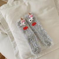 Calcetines De Plush Gruesos Y Cálidos Para Otoño E Invierno Calcetines De Gato Lindo Medio Calcetines Para Dormir En Casa Cómodos Y Suaves Para Mujer - details 8