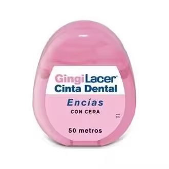 Lacer Gingilacer Cinta Dental Encías Con Cera 50M - 1