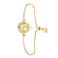 Reloj De Pulsera Circular Minimalista Para Mujer Con Cristal De Diamante Ultrafino Y Estilo Elegante Montre Femme - details 7