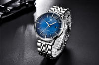 Reloj Mecánico PAGANI DESIGN Para Hombre Resistente Al Agua De Acero Inoxidable Deportivo Y De Moda Con Display Sin Números Corona a Prueba De Agua Y Cierre Push Button Hidden Clasp - details 9