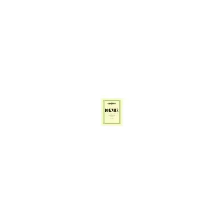 Dotzauer, J.J.F.. Violoncello-Schule Band II 01.PET0043 9790014042677 - 1
