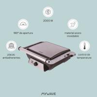 MWGRI-IN180 Grill 180º Antiadherente 2000W - details 1
