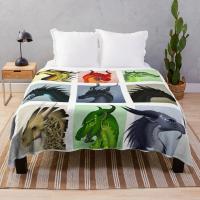 Manta De Microfibra Ultra Suave Wings of Fire Para Todas Las Estaciones Cálida Para Cama Sofá Y Viajes Resistente Al Humo Y Pelaje Lavable Mecánicamente - details 1