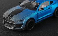 Ford Mustang GT500 Miniatura 1:18 Aleación De Metal Modelo De Vehículo Para Escritorio Decoración Colección Hobby Adorno - details 2