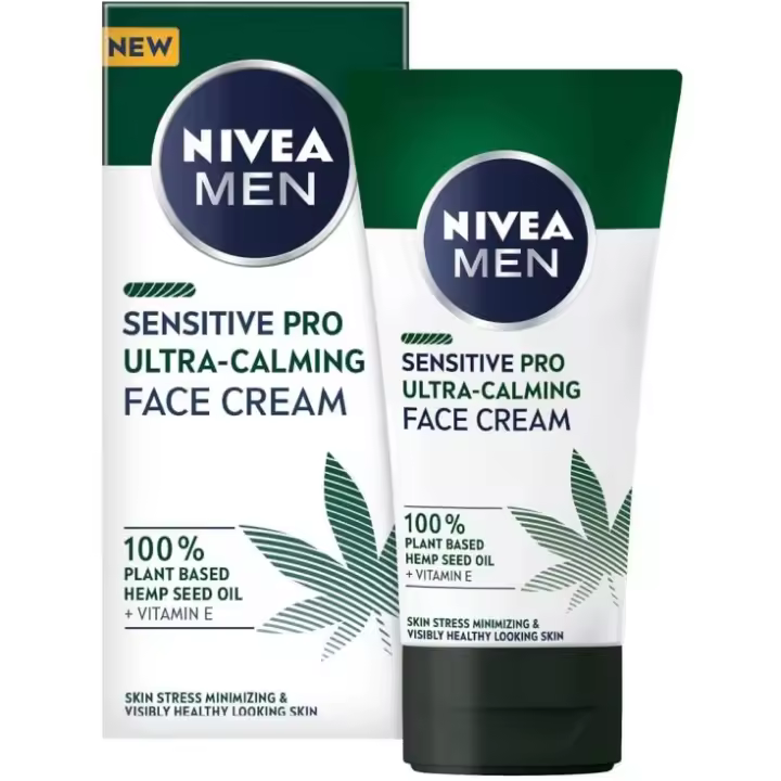 nivea men sensitive pro crema facial hidratante 75ml - 1