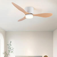 Lalumia  LED Ventilador de Techo 42" con Luz LED Regulable – 3000K-6000K, 85-265V，Madera Claro - details 2
