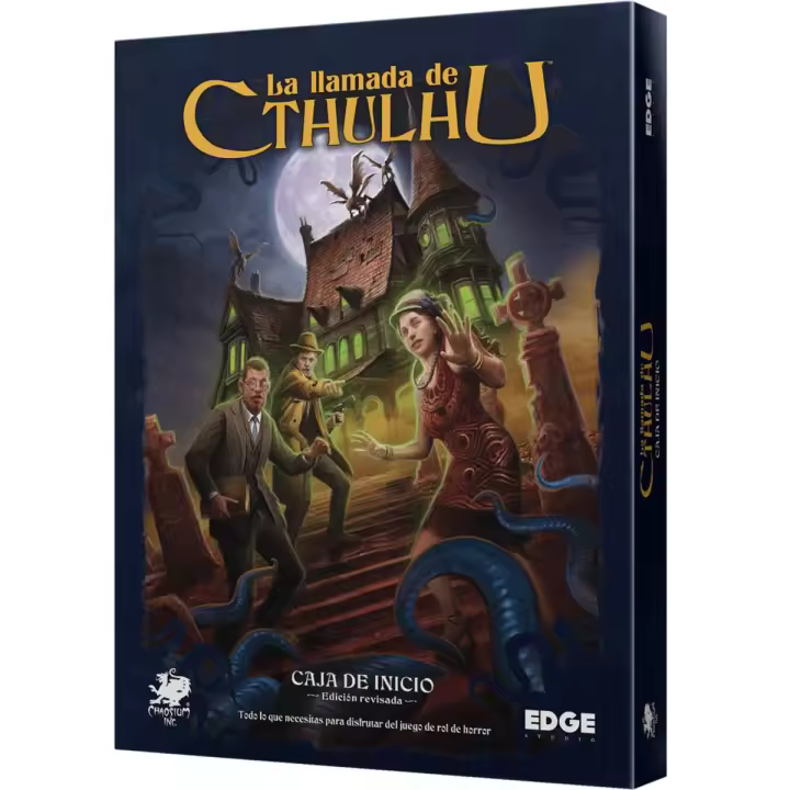 Asmodee - Juego de mesa Caja de inicio: La llamada de Cthulhu Ed revisada - 1