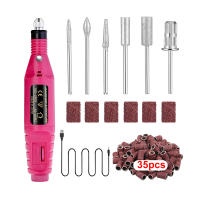 Juego De Linterna Para Uñas Eléctrica Máquina De Pulir Y Moler Herramientas Profesionales Para Manicura Y Pedicura Cortador De Uñas Fuerte - details 1