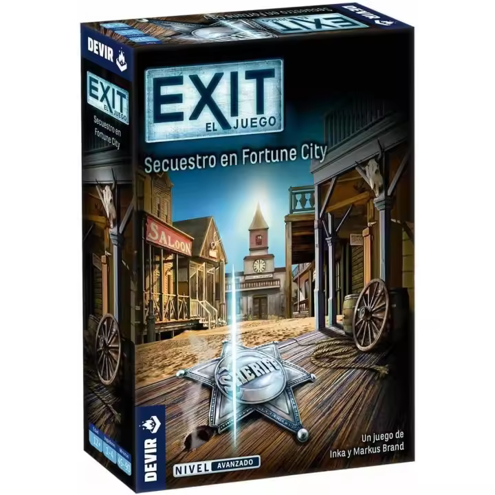Devir Exit el juego Secuestro en Fortune City Devir BGEXIT25SP - 1