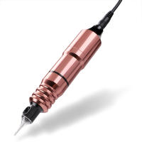 STIGMA Genbu Nuevo Motor De Tatuaje Pen Negro/Rosa Dorado Conector DC Profesional Para Tatuadores Accesorios De Cartridge De Aguja Permanente - details 6