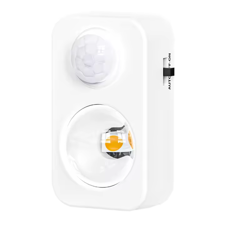 Aplique de pared, luz nocturna LED con detección de movimiento, aplique de pared inalámbrico, funciona con batería recargable - 1