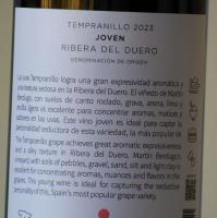 Vino Tinto D.O. Ribera del Duero Martin Berdugo Joven 750ml - details 2
