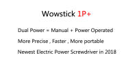 Kit De Destornillador Eléctrico Wowstick Try 1P+ 19 En 1 Desmontaje Sin Cable De Aleación De Aluminio S2 Para Reparación De Teléfonos Móviles - details 0