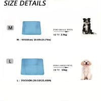 Alfombra De Enfriamiento Para Perros Y Gatos Grande Duradera Estilo Sólido Máquina Lavable Accesorios Para Mascotas Sofá De Hielo Para Pequeños Y Grandes Animales - details 1