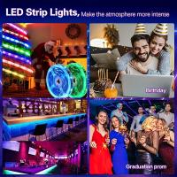 Tira De LED RGB Flexible 40m/30m/20m/15m DC 24V Con Control Por App Y Sincronización Musical Para Decoración De Navidad Y Habitaciones - details 13