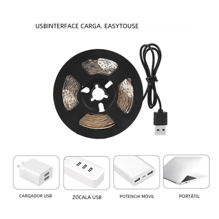 Luz De Crecimiento Para Plantas USB 5V LED Espectro Completo Para Invernadero Sistema De Cultivo Acuático Phytolamp Verde - 1