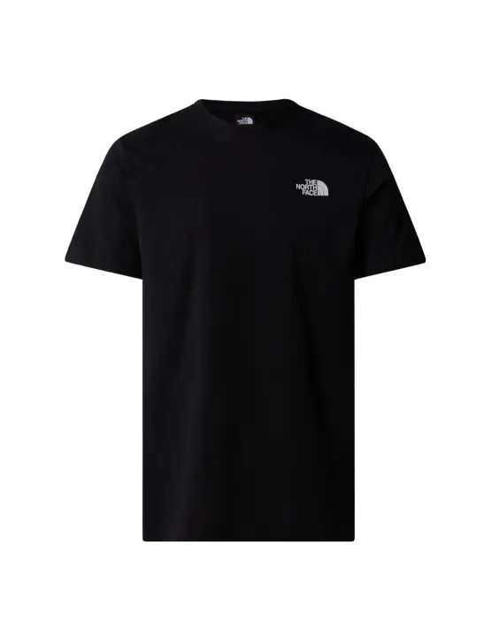 Camiseta North Face SS Box NSE Hombre Negro - 1