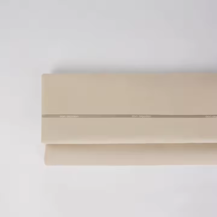 Sabana Encimera Don Algodon Percal Beige - 1