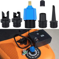 Adaptador De Válvula De Aire Para Bricos Inflables SUP Tabla De Paddling Bote De Goma Kayak Adaptador De Compresor Convertidor Con 4 Boquillas Accesorios De Barco - details 4