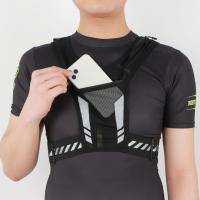 Chaleco reflectante para correr con bolsillo para hombres mujeres, para ciclismo nocturno caminando - details 1