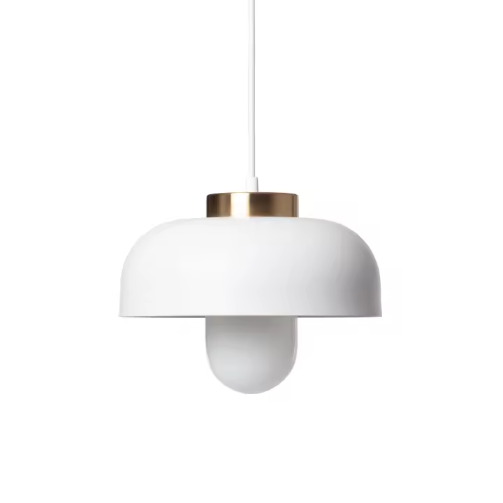 Ledkia Lámpara Colgante Metal Geri Blanco - 1
