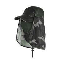 Gorro De Buceo Con Pico Ancho Y Cubierta De Cuello Para Protección Solar Al Aire Libre Gorro De Verano Transpirable Para Pesca Y Caza - details 14