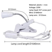 Luz De Libro Mini LED Con Pinza Lámpara De Lectura Nocturna Para Libros Decoración De Escritorio Portátil Para Viajes Y Lectura En Cama - details 8