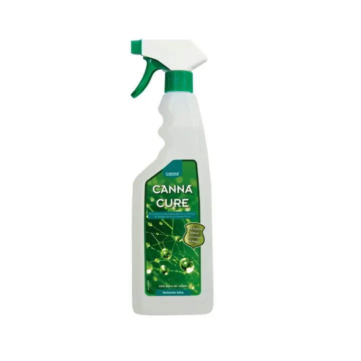 Canna Cure - Prevención y Control de Plagas en Cultivos de Plantas - Oídio, Mosca Blanca, Pulgón, Ácaros, Cochinilla - Fertilizante Foliar - 1