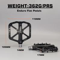 Pedales De Bicicleta MTB Ultraligeros De Aluminio Y Aleación Polido Con 3 Rodamientos Antideslizantes Para Montaña Y Carretera SHANMASHI - details 7