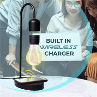 Lámpara De Noche LED Flotante Magnética Con Cargador Inalámbrico Para Decoración De Escritorio Habitación Oficina Regalo Único De Ambiente - details 3