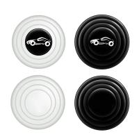 Pegatinas Adhesivas De Silicona Para Puerta De Coche Absorbedor De Choque Antideslizante Acolchado Anticolisión Para Aislamiento Acústico Automóvil - details 8