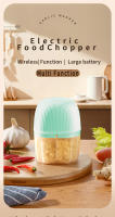 Mini Trituradora De Alimentos Eléctrica Multifuncional Cargador USB Molinillo De Ajo Trituradora De Hielo Y Verduras Regalo De Cocina - details 0