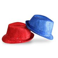 Sombrero De Jazz LED Colorido Para Fiesta Carnaval Luz Encendida Sombrero De Linterna Para Adultos Hombre Mujer Sombrero De Fiesta De Glitter - details 4
