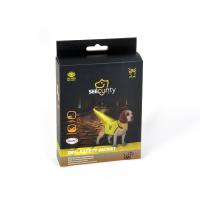 Chaleco de seguridad reflectante neón para perros - Protección para tus mascotas en dos tallas diferentes, Talla M y Talla XL - details 0