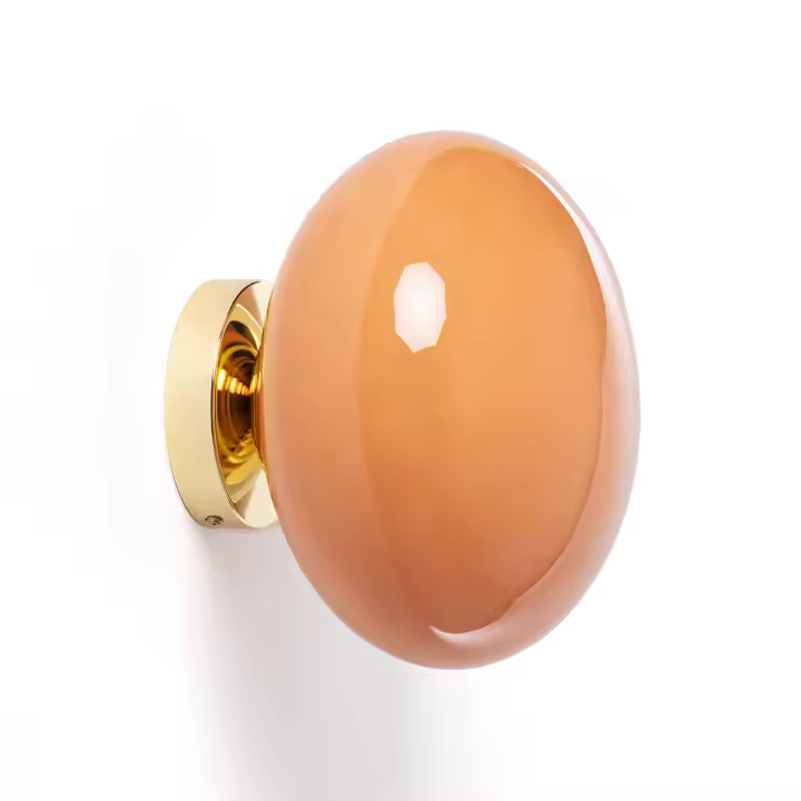 Ledkia Aplique de Pared Cristal Kurta - Luz Relajante y Diseño Versátil - 1
