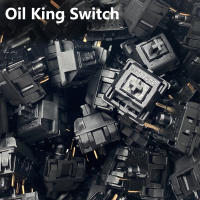 JYBMAK Switches De Teclado Mecánico Gateron Oil King Lineal Pre Lubricados 55gf 5pin Para Enthusiasts De Computación - details 4