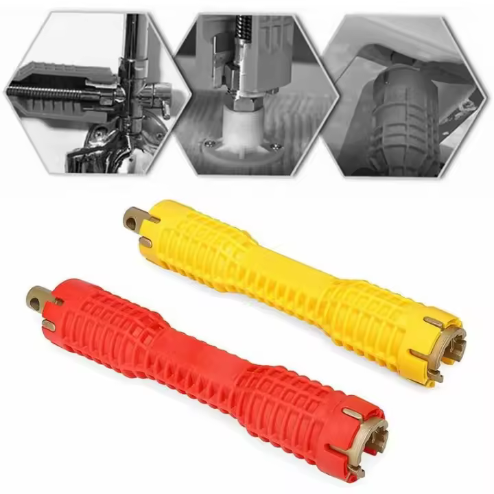 Herramienta de instalación de grifo de fregadero 2PCS - Llave de vaso multifunción - 1