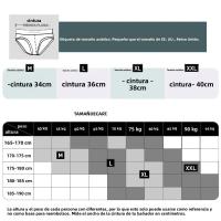 Bragas De Natación Para Hombre En Blanco Con Estampado De Leopardo Moda Verano Deporte Playa Traje De Baño Sexy Surf - details 0