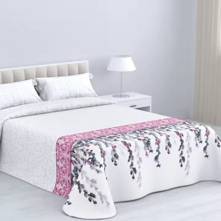 HM'S HOME SECRET Colcha Bouti de Verano Entretiempo HMS - Elegante y Ligera, 100 gr/m2, Varios Modelos y Medidas Disponibles para Decorar tu Espacio con Estilo y Frescura - 1