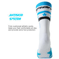 Calcetines De Deporte Profesional Antideslizantes Compresión Para Hombres Y Mujeres Altura Alta Absorción De Mostrador Para Baloncesto - details 1
