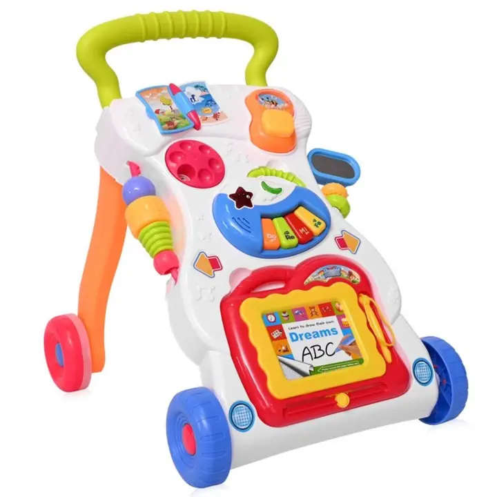 Lorelli FUNNY -Andador de Actividad FUNNY para Bebés a Partir de los 6 Meses | Seguridad y Diversión Garantizadas - 1