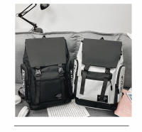 Mochila para estudiantes de niños y niñas, estilo coreano, moderna y de moda, mochila de viaje de ocio al aire libre de gran capacidad. - details 34