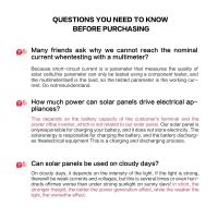 Kit De Placa Solar Fotovoltaica 1000W 500W 12V Con Controlador De 100A Para Baterías Rápidas Adecuado Para Hogares Camping RV - details 19