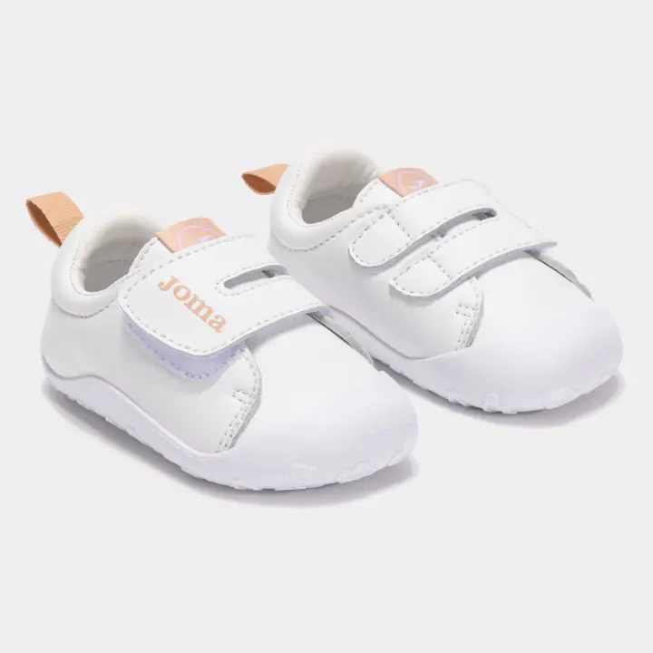 Deportiva Teddy Baby blanco/rosa Joma - 1