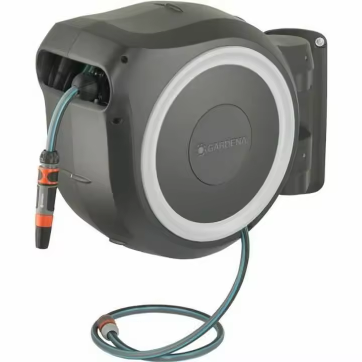 Portamanguera Gardena RollUp Ø 13 mm Plástico Automático De pared 25 m - 1