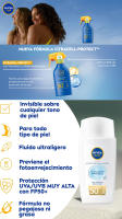 NIVEA SUN - Fluido Facial Diario Invisible FP50+ 40ml + Spray Solar Protege & Hidrata FP50+ 270ml - details 0